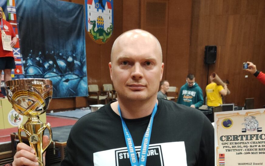 Mistrz Europy z Poręby. Dawid Warmuz triumfuje i bije rekordy świata