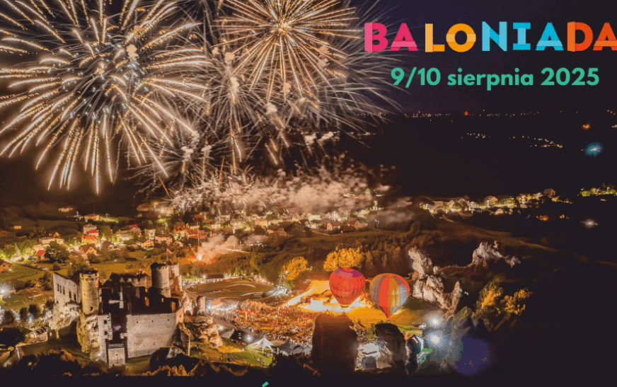 Baloniada 2025 – podniebne Show pod Zamkiem Ogrodzieniec!
