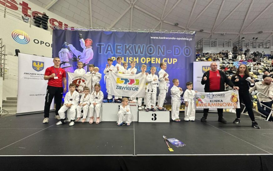 Młode „Małpki” podbiły Taekwon-do Polish Open Cup 2025. Deszcz medali dla zawodników z Zawiercia