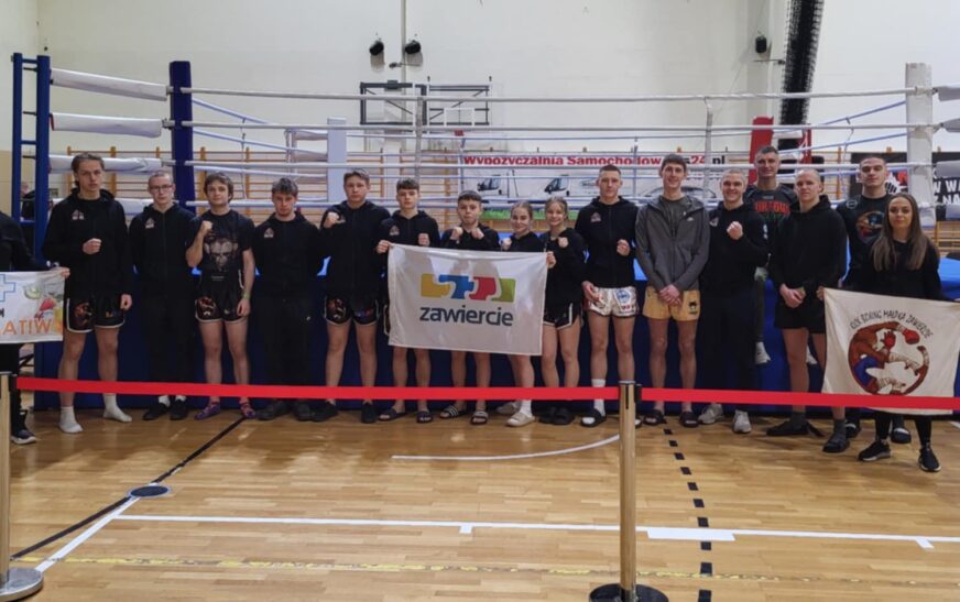 Zawiercianie najlepsi w Wieliczce. Kickboxing Małpka Zawiercie triumfuje w Lidze K-1 Battle of Warriors