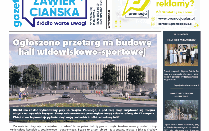 Nowy numer „Gazety Zawierciańskiej” już dostępny!