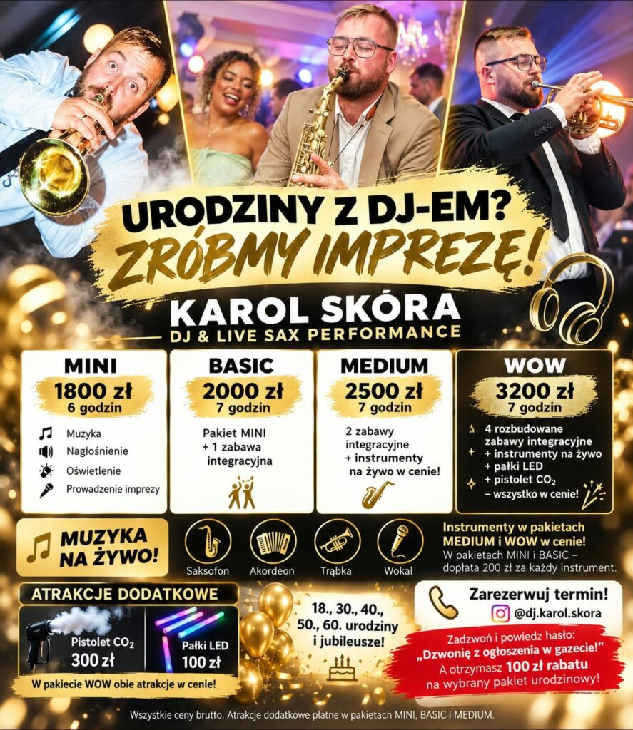 Reklama lokalnej firmy