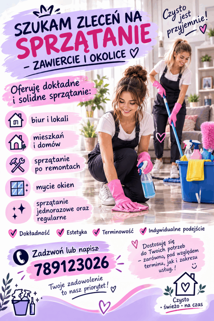 Reklama lokalnej firmy